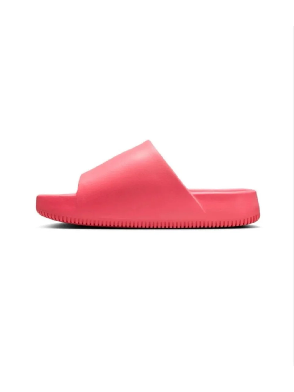 Nike Calm Slides Womens Size 11 Pink Slip On Sandals Comfort NWT